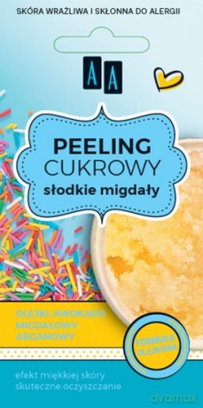 AA Sugar Scrub Peeling cukrowy olejkowy Słodkie Migdały 8 ml