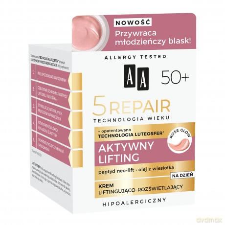 AA TW 5 Repair NEW 50+ Krem na dzień&