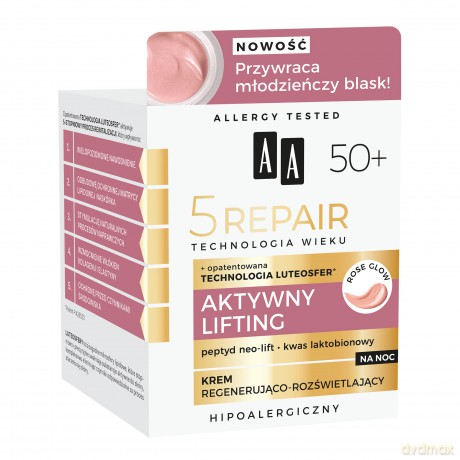 AA TW 5 Repair NEW 50+ Krem na noc&
