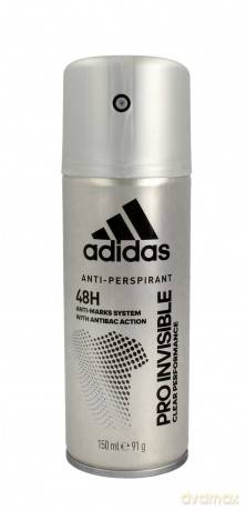 Adidas Pro Invisible 48h Dezodorant spray dla mężczyzn 150 ml