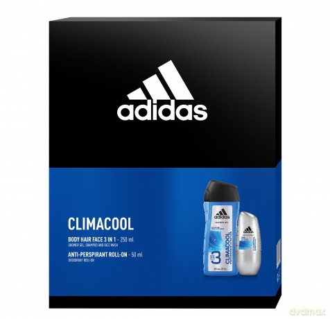 Adidas Zestaw prezentowy Climacool Men (deo roll-on 50 ml+żel pod prysznic 250 ml)
