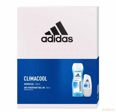 Adidas Zestaw prezentowy Climacool Woman (deo roll-on 50 ml+żel pod prysz.3in1 250 ml)