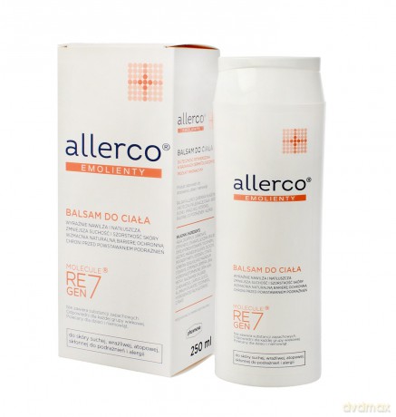 Allerco Emolienty Balsam do ciała dla skóry suchej,wrażliwej i atopowej 250 ml