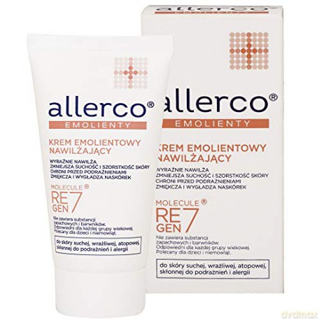 Allerco Emolienty Krem emolientowy nawilżający dla skóry suchej,wrażliwej i atopowej 75 ml