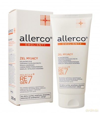 Allerco Emolienty Żel myjący dla skóry suchej,wrażliwej i atopowej 200 ml