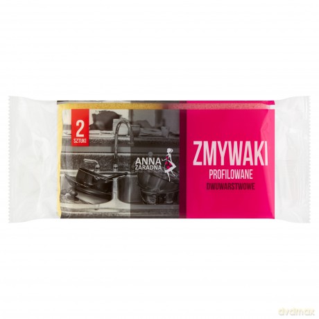 Anna Zaradna Zmywaki profilowane 2szt