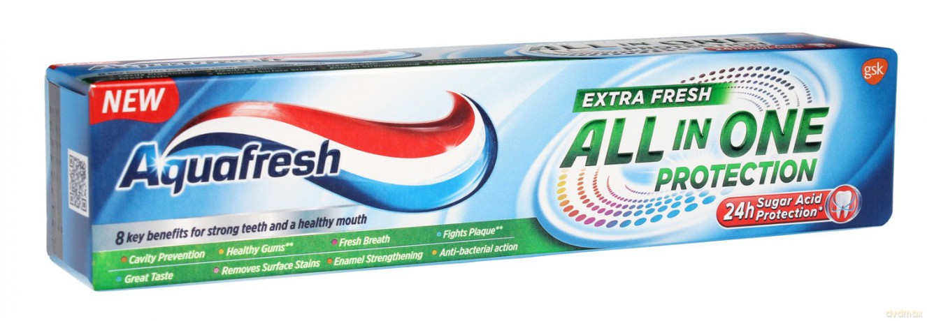 Aquafresh All In One Protection Pasta do zębów Extra Fresh 100 ml