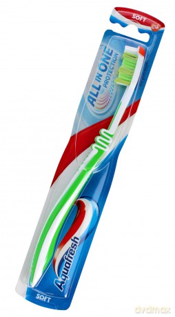 Aquafresh All In One Protection Szczoteczka do zębów Soft - mix kolorów 1szt