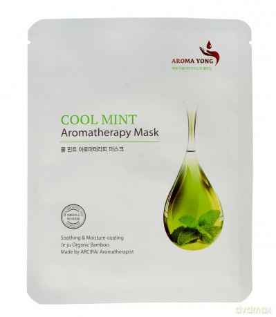 Aroma Yong Aromatherapy Mask Maska w płacie Cool Mint 27g