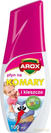 AROX Płyn na komary i kleszcze dla dzieci 100 ml