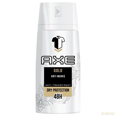 Axe Dezodorant w sprayu Gold Anti Marks Dry 150 ml