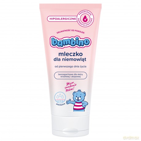 BAMBINO Mleczko dla niemowląt bezzapachowe 200 ml