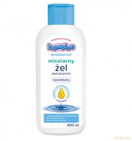 Bambino Rodzina Żel pod prysznic hipoalergiczny 400 ml
