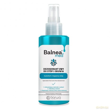 BARWA Balnea Foot Specjalistyczny Dezodorant do stóp i obuwia 150 ml