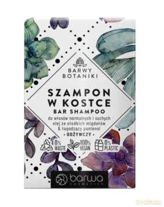 BARWA Barwy Botaniki Odżywczy Szampon w kostce 100g