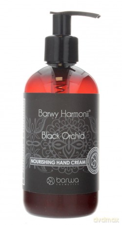 BARWA Barwy Harmonii Krem do rąk odżywczy Black Orchid 200 ml