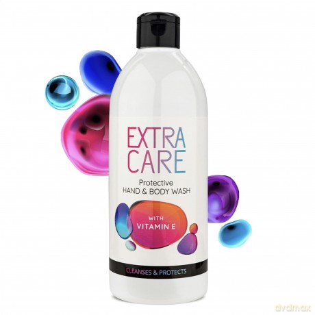 BARWA Extra Care Mydło w płynie do rąk i ciała ochronne - z witaminą E 500 ml