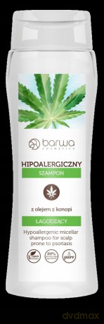 BARWA Hipoalergiczna Szampon łagodzący - z olejem z konopi 400 ml