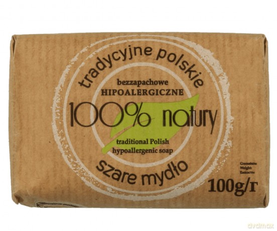 BARWA Hipoalergiczna Szare Mydło tradycyjne polskie w kostce 190g