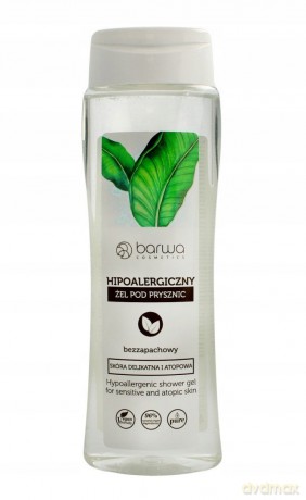 BARWA Hipoalergiczna Żel pod prysznic bezzapachowy 400 ml