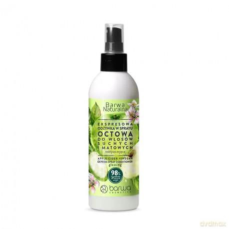 BARWA Naturalna Awokado Odżywka ekspresowa nabłyszczająca do włosów naturalnych i matowych 200 ml