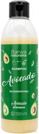 BARWA Naturalna Awokado Szampon regenerujący do włosów suchych,łamliwych i zniszczonych 300 ml
