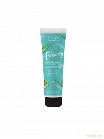 BARWA Naturalna Krem Aloesowy do dłoni i paznokci - nawilżający 100 ml