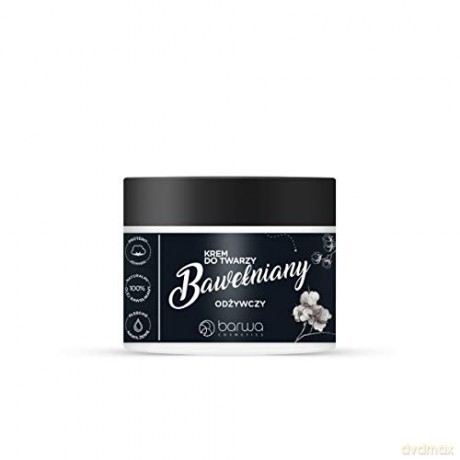 BARWA Naturalna Krem Bawełniany do twarzy na dzień i noc - odżywczy 50 ml