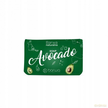 BARWA Naturalna Mydło w kostce Avocado 100g
