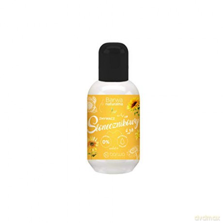 BARWA Naturalna Zmywacz Słonecznikowy do paznokci bezacetonowy 100 ml
