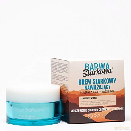 BARWA Siarkowa Krem siarkowy długotrwale nawilżający - cera tłusta 50 ml