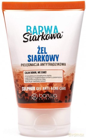 BARWA Siarkowa Żel myjący antytrądzikowy 120 ml