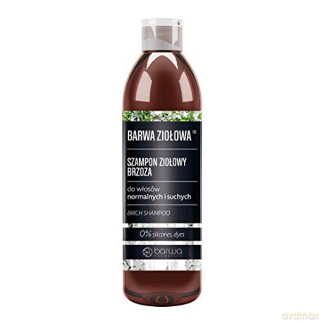 BARWA Ziołowa Szampon do włosów Brzozowy - włosy normalne i suche 250 ml