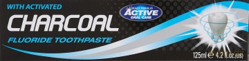 Beauty Formulas Active Oral Care Pasta do zębów z aktywnym węglem 125 ml