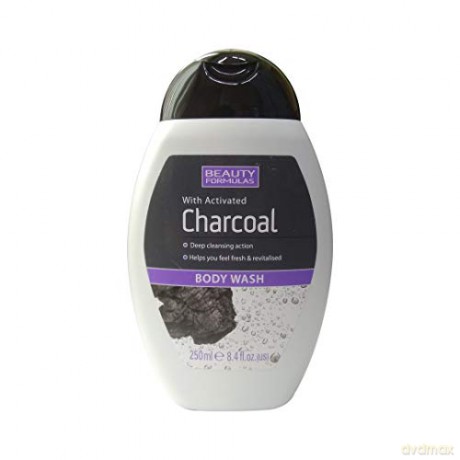 Beauty Formulas Charcoal Żel do mycia ciała z aktywnym węglem 250 ml