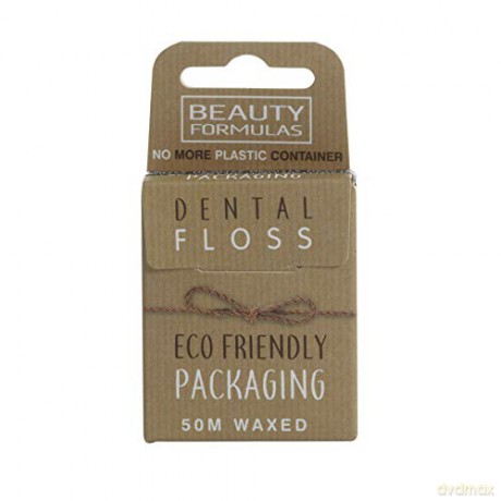 Beauty Formulas Eco Friendly Nić dentystyczna woskowana 1op.-50m
