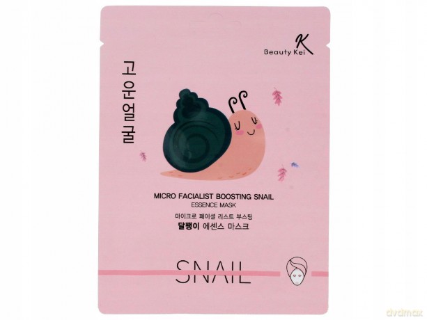 Beauty Kei Maseczka na płacie z dodatkiem śluzu ślimaka Snail 1szt