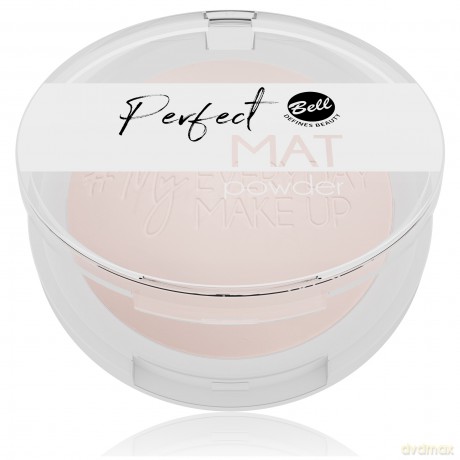 Bell #My Everyday Make-Up Puder w kamieniu matujący Perfect Mat nr 01 Neutral Light 9g