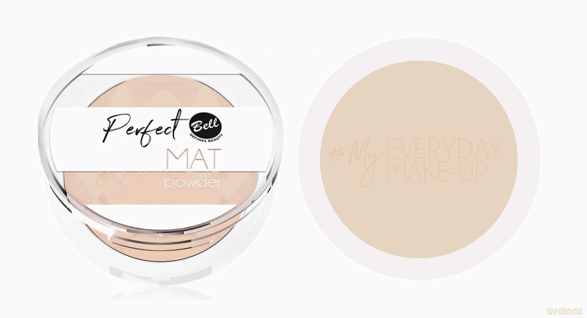 Bell #My Everyday Make-Up Puder w kamieniu matujący Perfect Mat nr 04 Desert Sand 9g