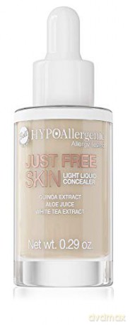 Bell Hypoallergenic Korektor w płynie Just Free Skin Light Liquid Concealer nr 04 Sand 8.5g