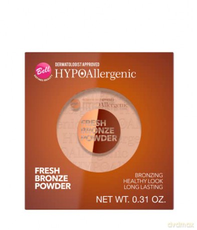 Bell Hypoallergenic Puder brązujący Fresh Bronze nr 01 1szt