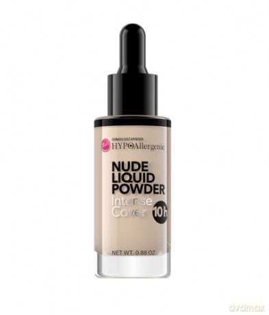 Bell Hypoallergenic Puder w płynie Nude Liquid Powder nr 02 Light Beige 25g