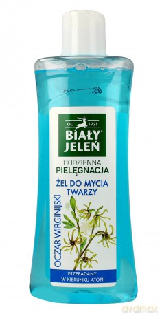 Biały Jeleń Codzienna Pielęgnacja Żel do mycia twarzy Oczar Wirginijski 265 ml
