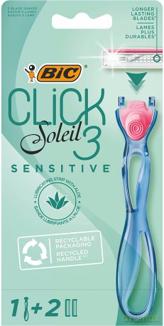 Bic System Maszynka do golenia damska Click Soleil 3 Sensitive 1szt.