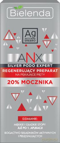 Bielenda ANX Silver Podo Expert Regenerujący Preparat na pękające pięty 50g