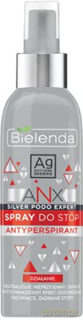 Bielenda ANX Silver Podo Expert Spray antyperspirant do stóp 150 ml