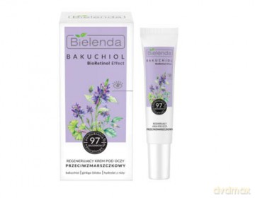 Bielenda Bakuchiol BioRetinol Effect Regenerujący Krem przeciwzmarszczkowy pod oczy 15 ml