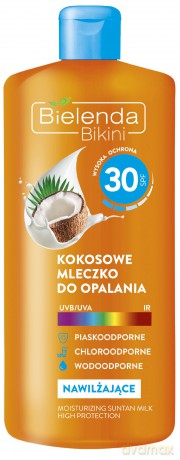 Bielenda Bikini Mleczko kokosowe do opalania SPF30 200 ml