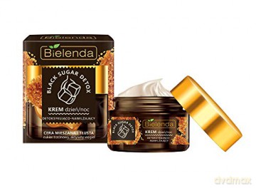 Bielenda Black Sugar Detox Krem detoksykująco-nawilżający na dzień i noc 50 ml