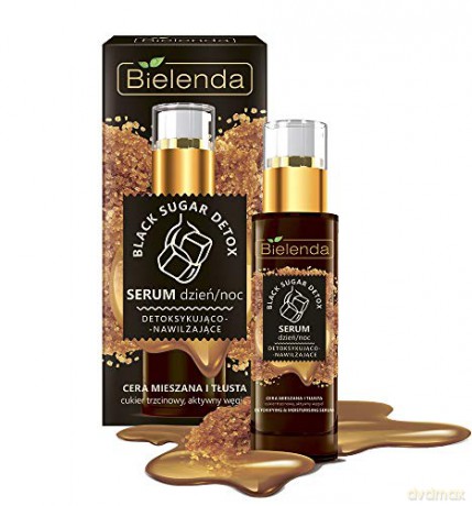 Bielenda Black Sugar Detox Serum detoksykująco-nawilżające na dzień i noc 30g